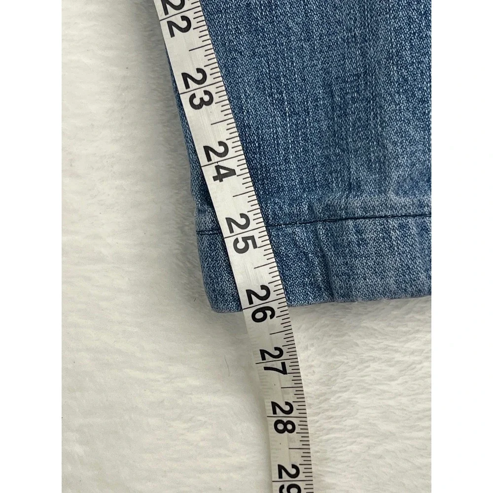 True Religion Mens Straight Leg Blue Denim Jeans Medium Wash Size 32